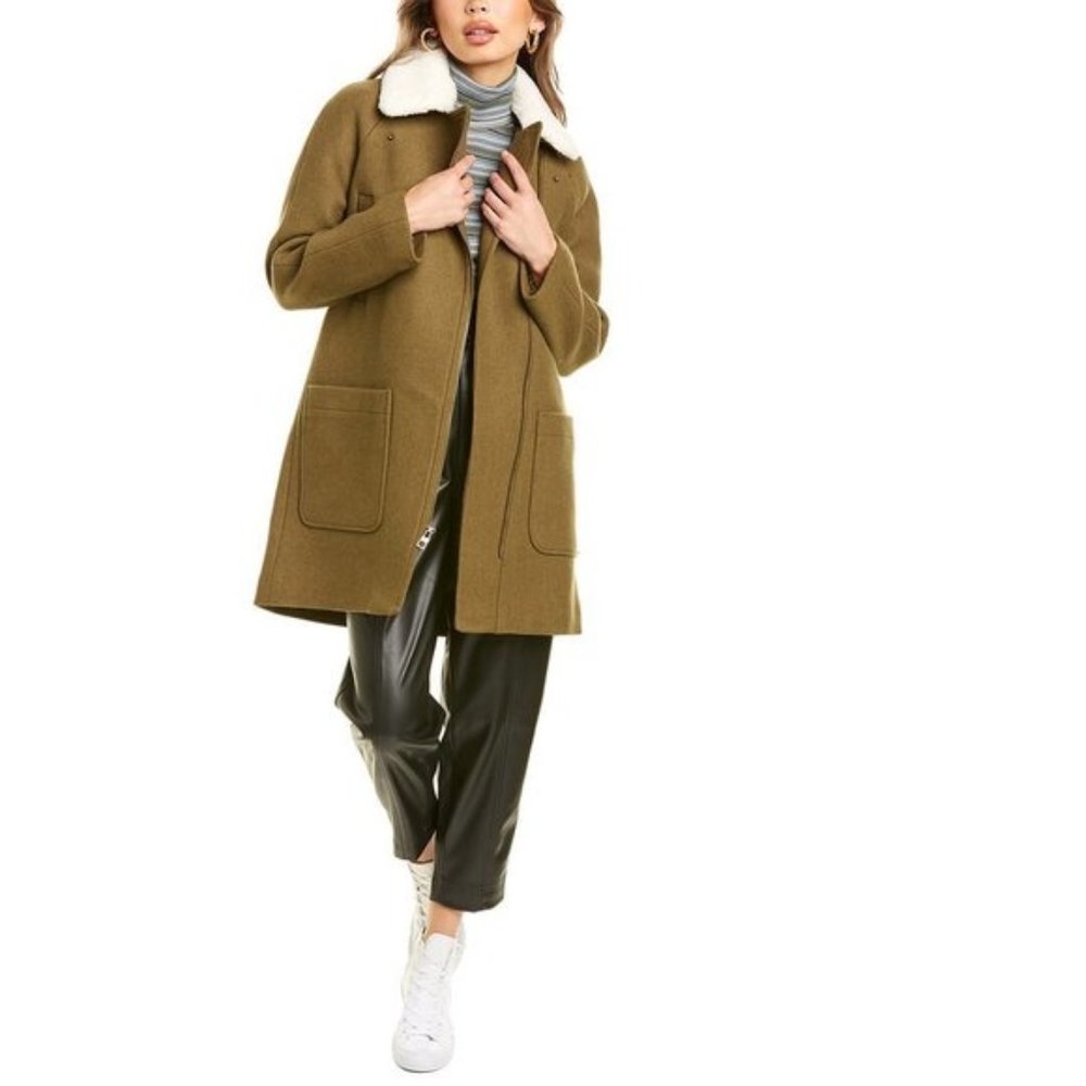 Madewell Cashmere & Wool ELDRIDGE Coat